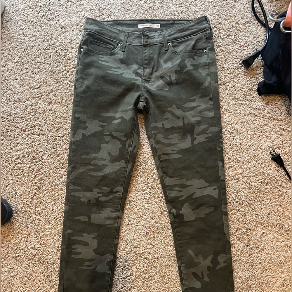 Camo jeans
